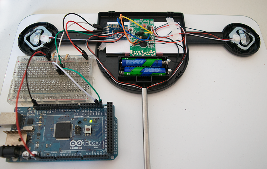 Scales with Arduino Mega