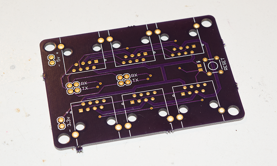 Connector bare PCB V1