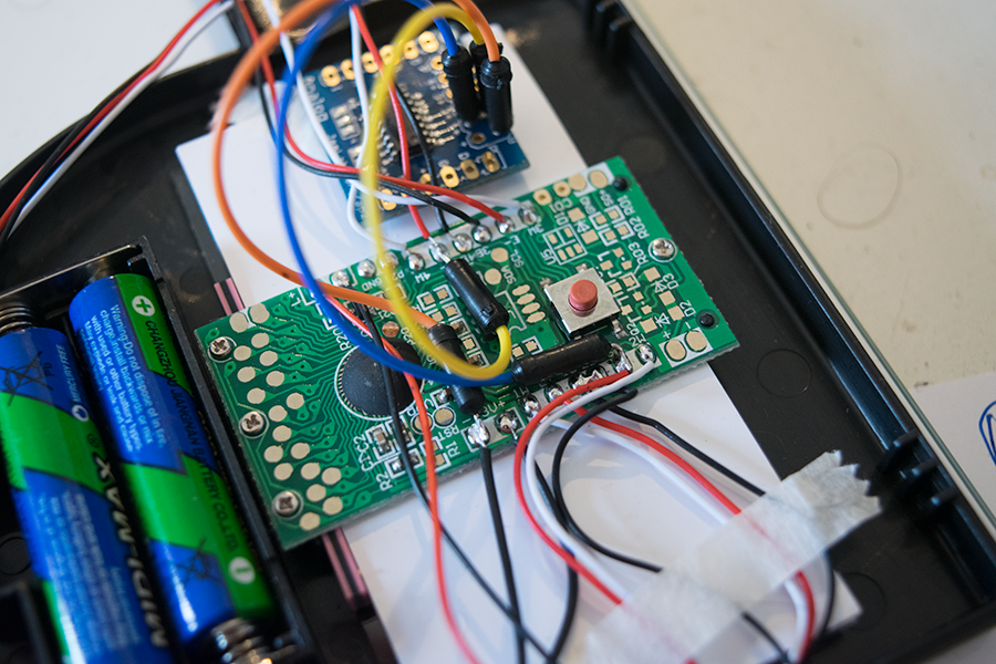 Prototype wiring of scales