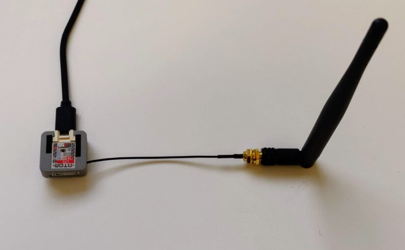 Increase ATOM Lite range with external antenna